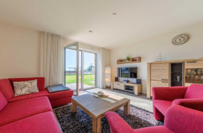 Libelle - Modernes Erdgeschossapartment mit Hafenblick, Kamin & Wellnesszugang Waren / Müritz